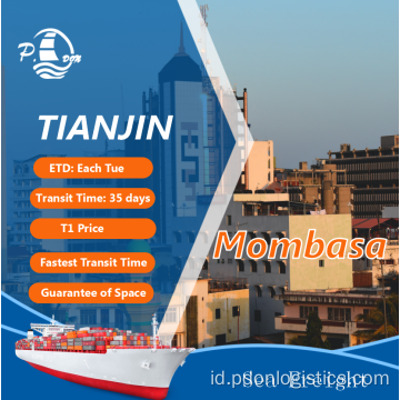 Pengangkutan Laut dari Tianjin ke Mombasa
